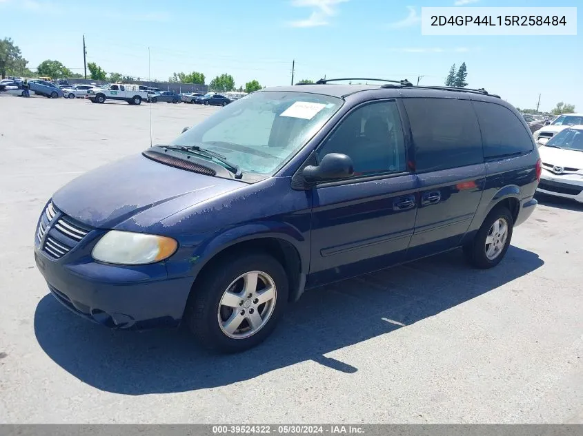 2D4GP44L15R258484 2005 Dodge Grand Caravan Sxt