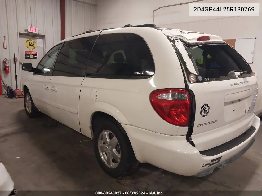 2005 Dodge Grand Caravan Sxt VIN: 2D4GP44L25R130769 Lot: 39543827