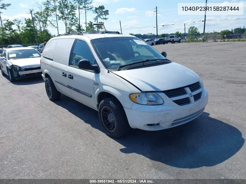 2005 Dodge Grand Caravan Cv VIN: 1D4GP23R15B287444 Lot: 39551942