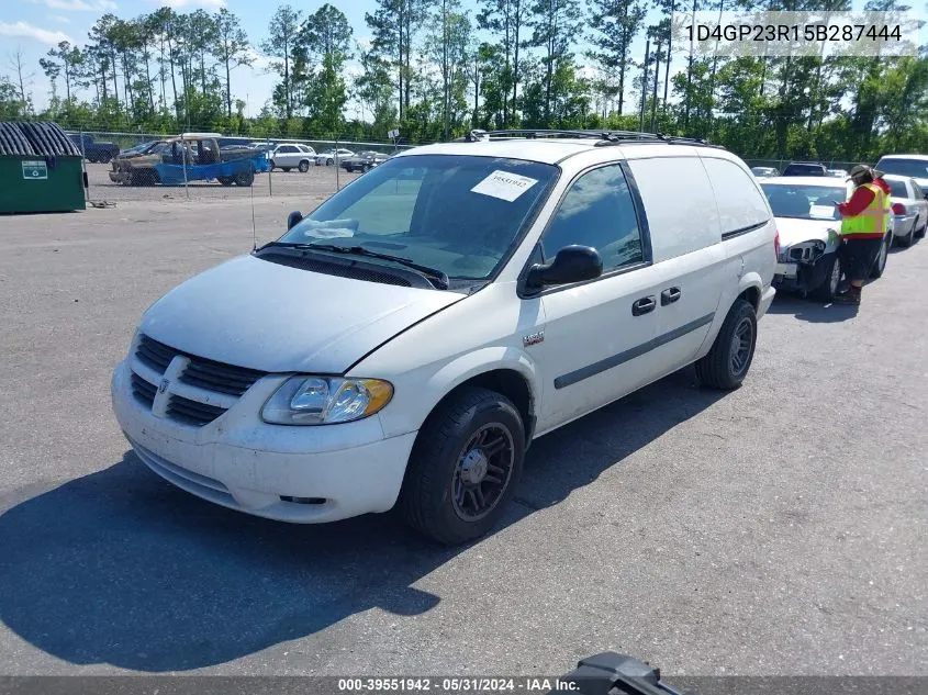 2005 Dodge Grand Caravan Cv VIN: 1D4GP23R15B287444 Lot: 39551942