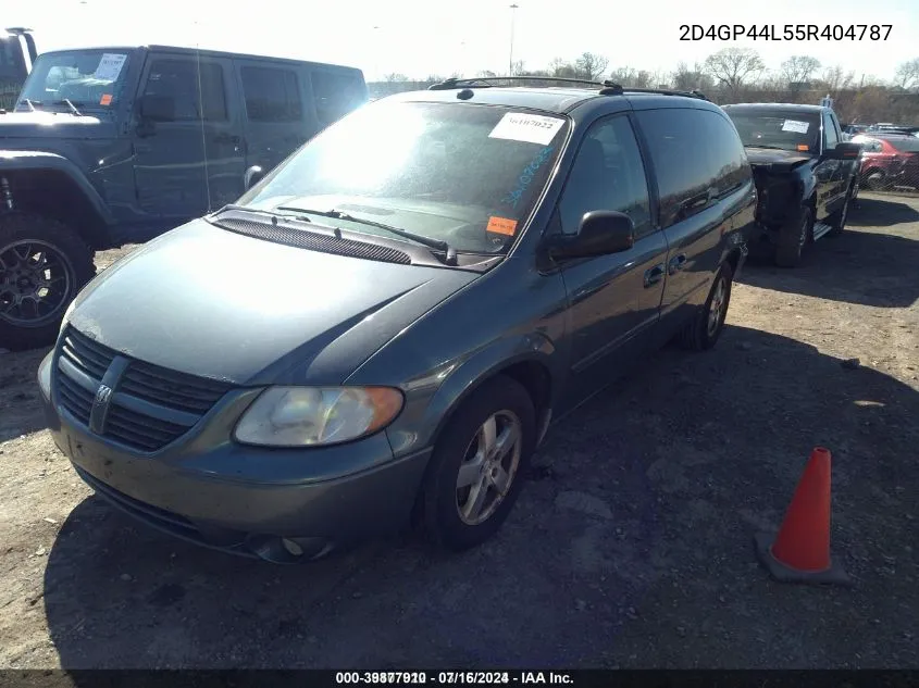 2D4GP44L55R404787 2005 Dodge Grand Caravan Sxt