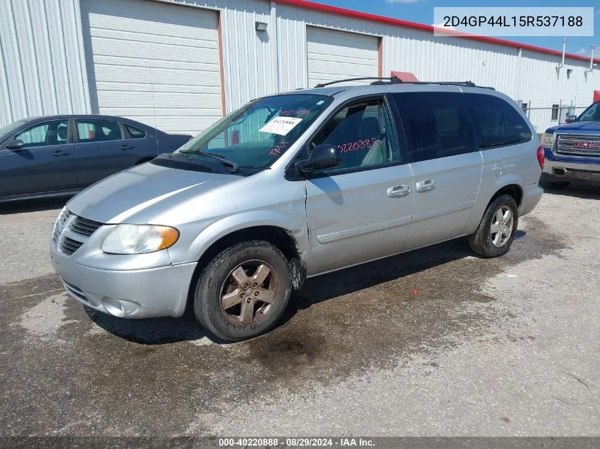 2D4GP44L15R537188 2005 Dodge Grand Caravan Sxt