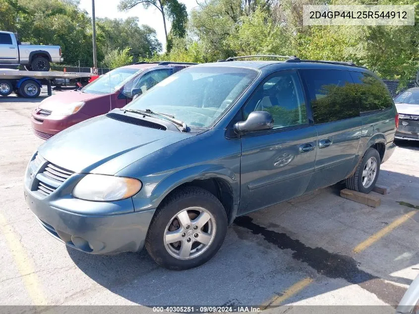 2005 Dodge Grand Caravan Sxt VIN: 2D4GP44L25R544912 Lot: 40305251