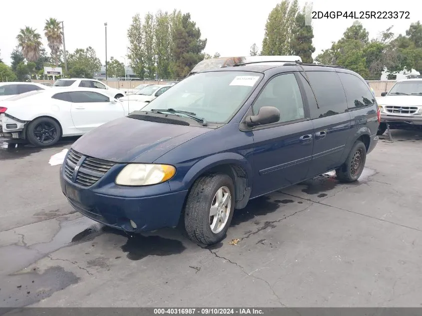 2D4GP44L25R223372 2005 Dodge Grand Caravan Sxt