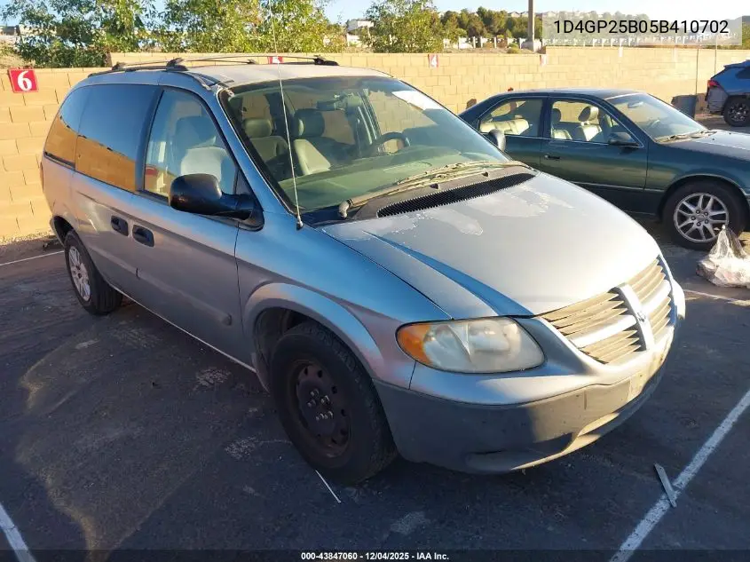 1D4GP25B05B410702 2005 Dodge Caravan Se