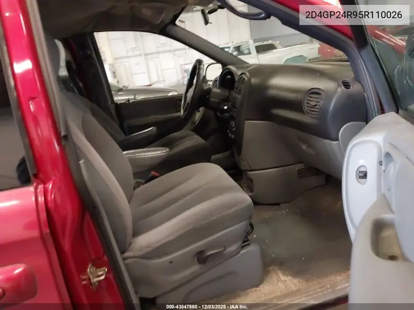 2D4GP24R95R110026 2005 Dodge Grand Caravan Se