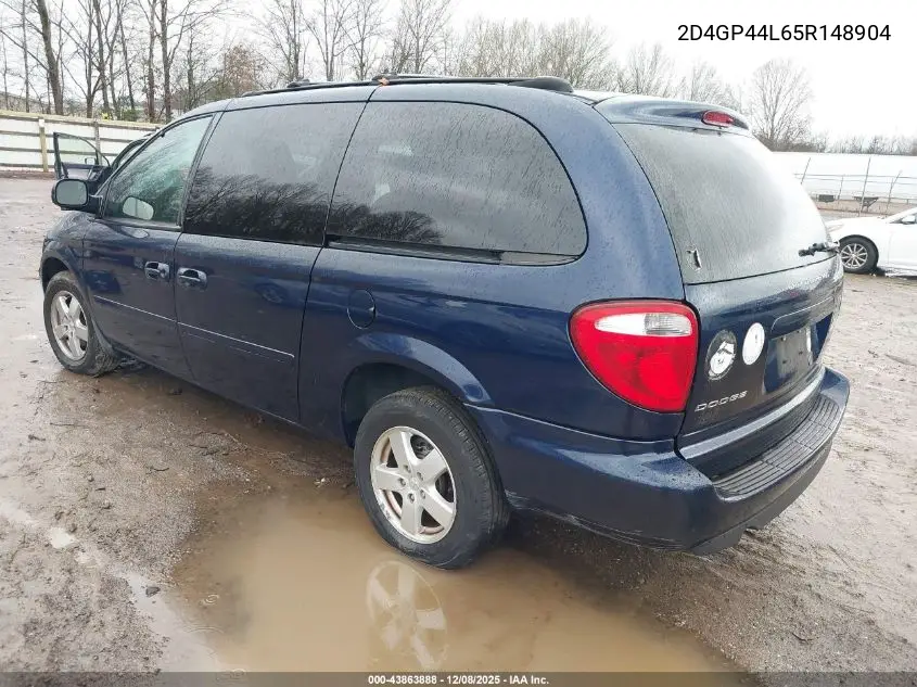 2D4GP44L65R148904 2005 Dodge Grand Caravan Sxt