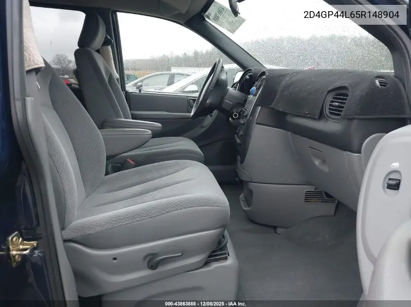 2D4GP44L65R148904 2005 Dodge Grand Caravan Sxt