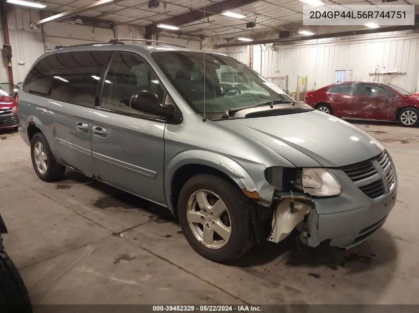 2D4GP44L56R744751 2006 Dodge Grand Caravan Sxt