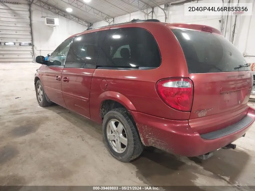 2D4GP44L66R855356 2006 Dodge Grand Caravan Sxt