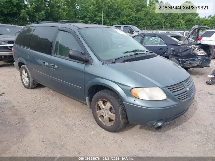 2006 Dodge Grand Caravan Sxt VIN: 2D8GP44LX6R879321 Lot: 39528976