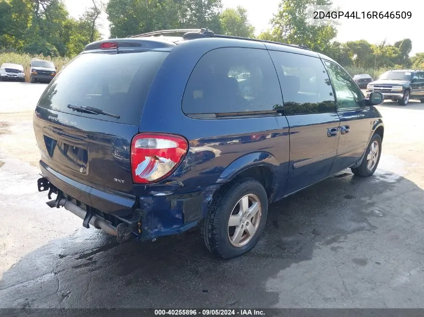 2D4GP44L16R646509 2006 Dodge Grand Caravan Sxt