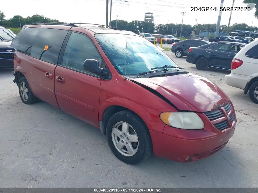 2D4GP44L56R872620 2006 Dodge Grand Caravan Sxt