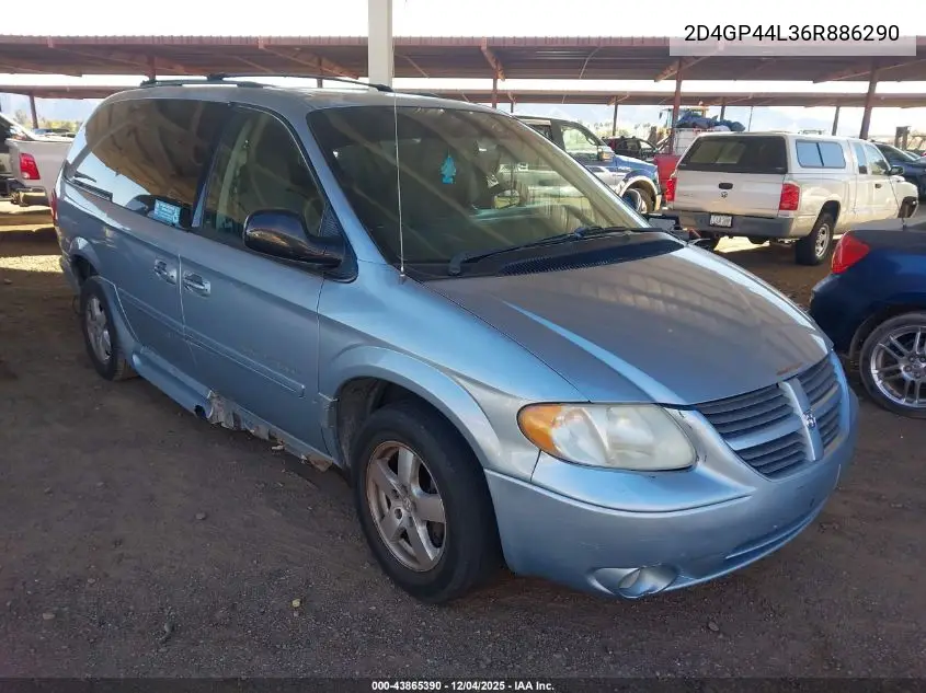 2D4GP44L36R886290 2006 Dodge Grand Caravan Sxt