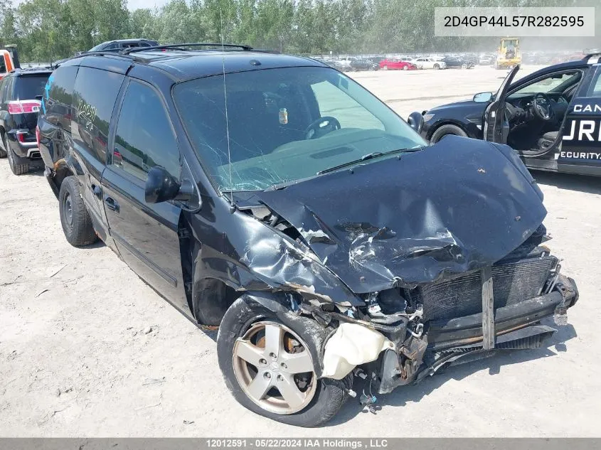 2D4GP44L57R282595 2007 Dodge Grand Caravan Sxt