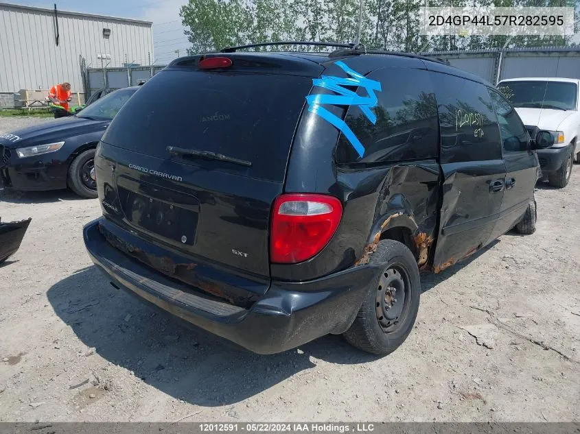 2D4GP44L57R282595 2007 Dodge Grand Caravan Sxt