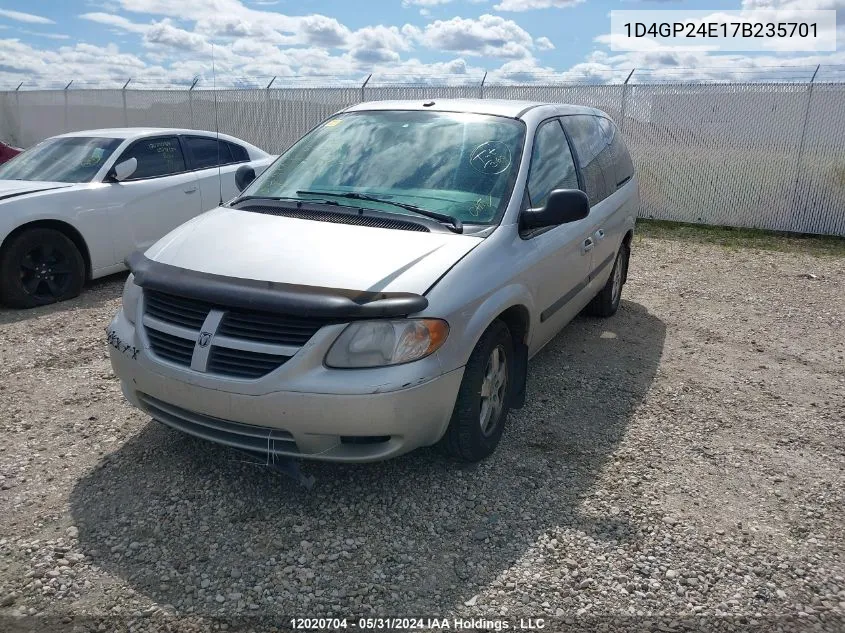 1D4GP24E17B235701 2007 Dodge Grand Caravan Se