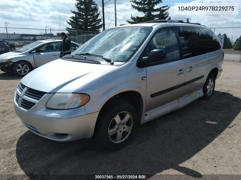 1D4GP24R97B229275 2007 Dodge Grand Caravan Se