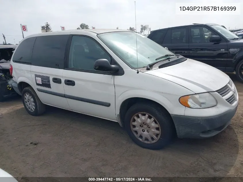 1D4GP21R57B169399 2007 Dodge Caravan Cv