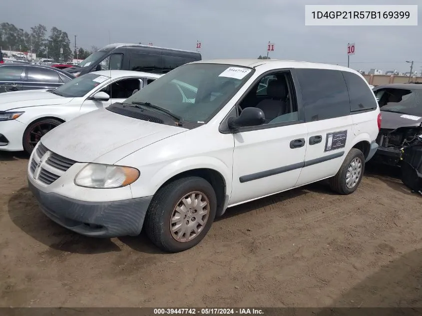 1D4GP21R57B169399 2007 Dodge Caravan Cv