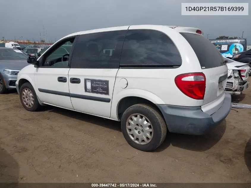 1D4GP21R57B169399 2007 Dodge Caravan Cv