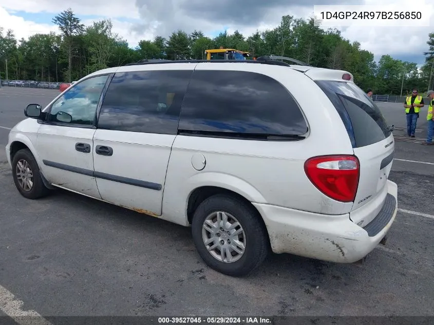 2007 Dodge Grand Caravan Se VIN: 1D4GP24R97B256850 Lot: 39527045