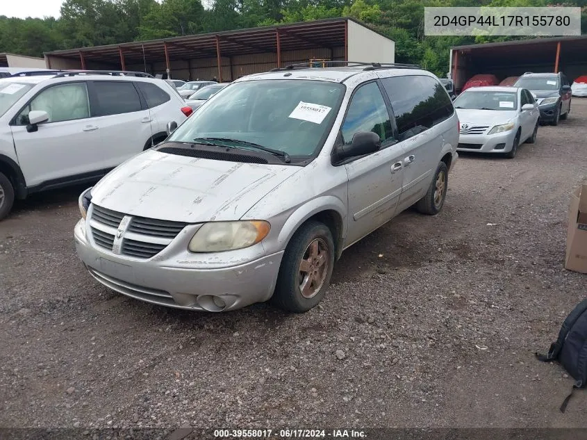 2D4GP44L17R155780 2007 Dodge Grand Caravan Sxt