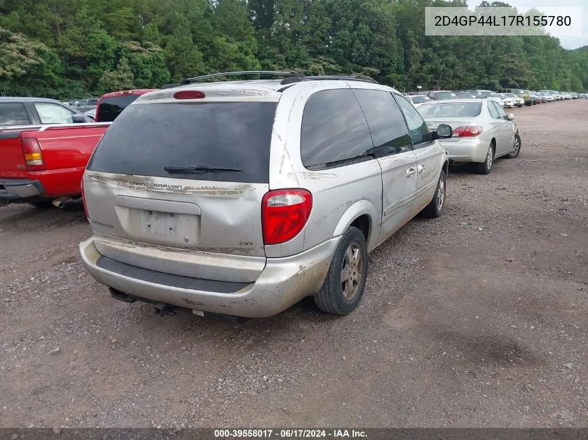 2D4GP44L17R155780 2007 Dodge Grand Caravan Sxt