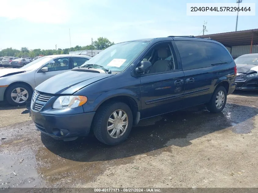 2D4GP44L57R296464 2007 Dodge Grand Caravan Sxt