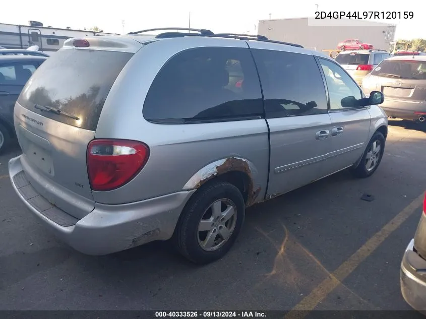 2D4GP44L97R120159 2007 Dodge Grand Caravan Sxt