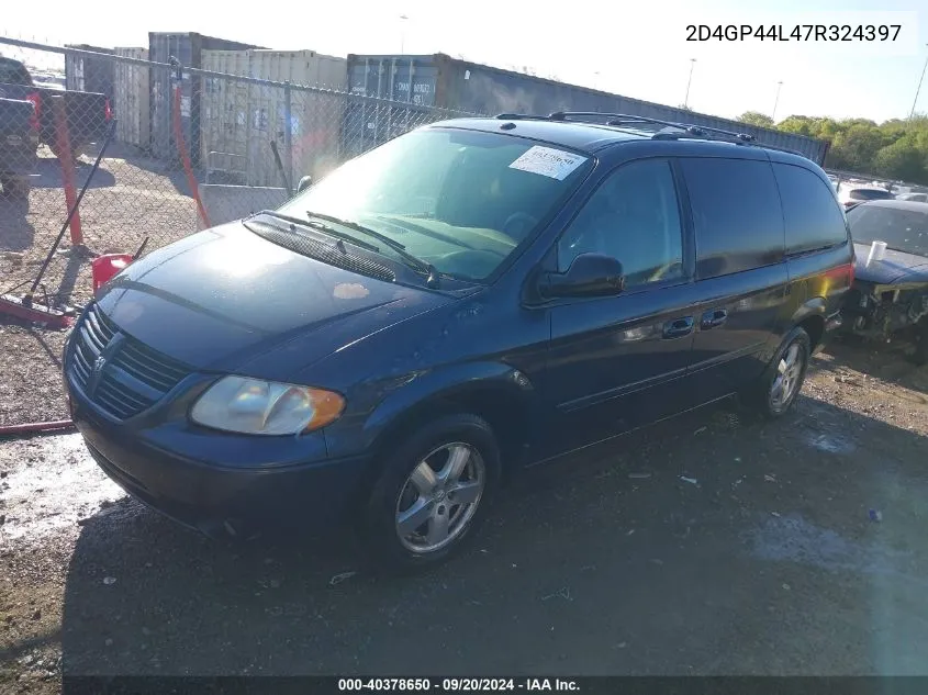 2D4GP44L47R324397 2007 Dodge Grand Caravan Sxt