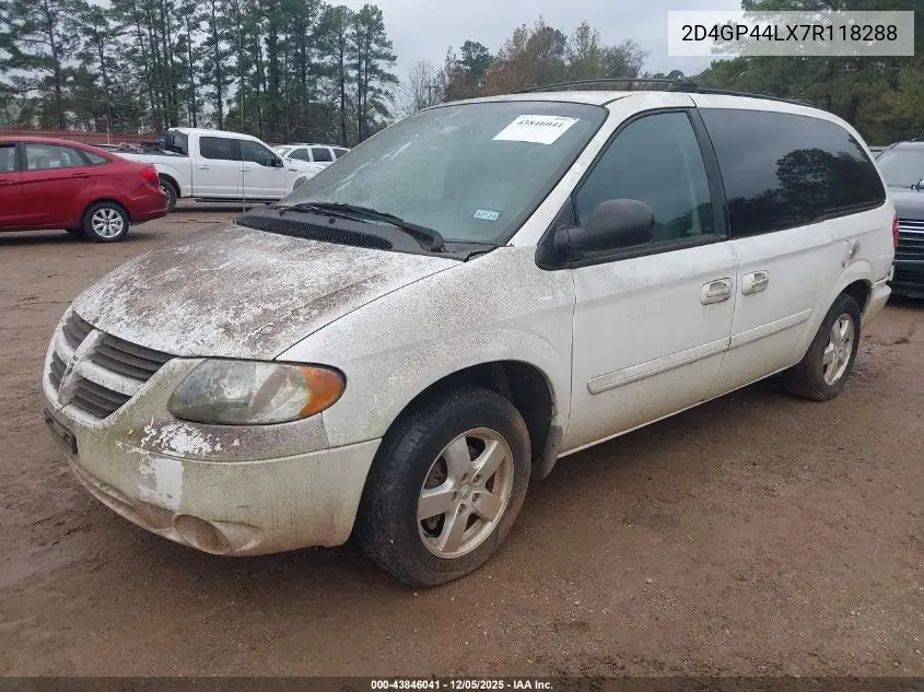 2D4GP44LX7R118288 2007 Dodge Grand Caravan Sxt