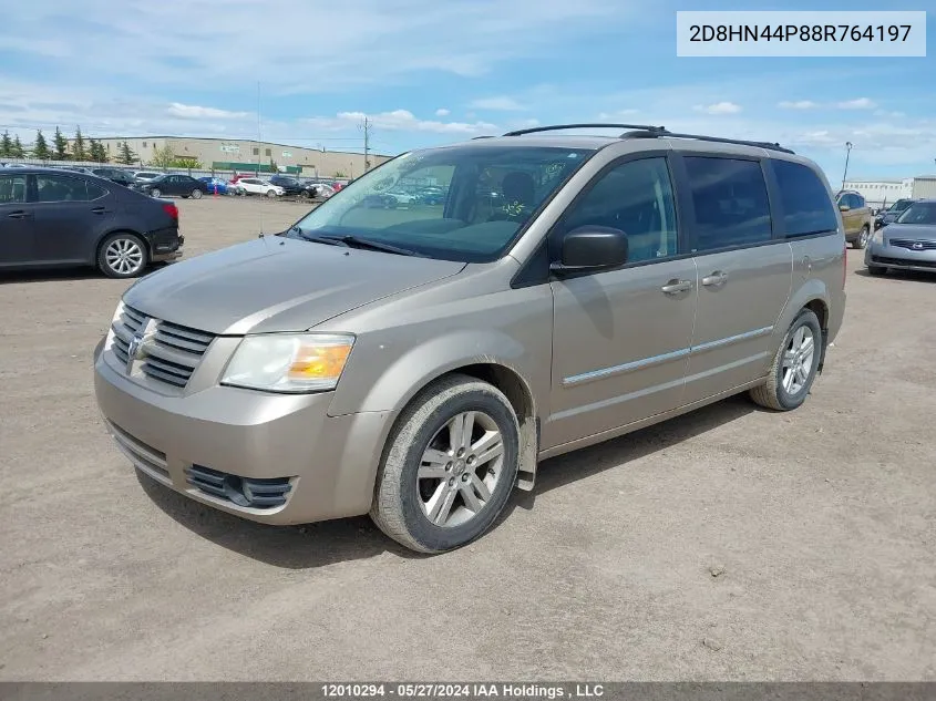 2D8HN44P88R764197 2008 Dodge Grand Caravan Se