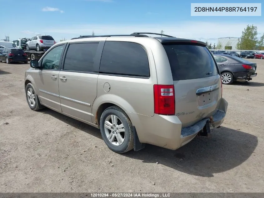 2008 Dodge Grand Caravan Se VIN: 2D8HN44P88R764197 Lot: 12010294