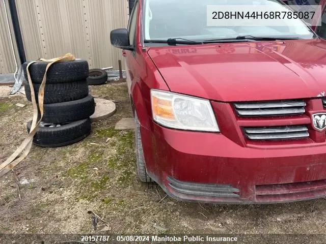 2D8HN44H68R785087 2008 Dodge Grand Caravan Se