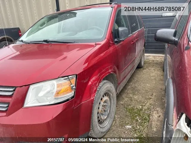 2D8HN44H68R785087 2008 Dodge Grand Caravan Se