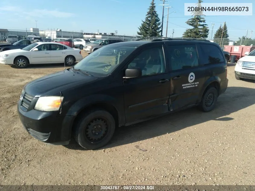 2D8HN44H98R665073 2008 Dodge Grand Caravan Se