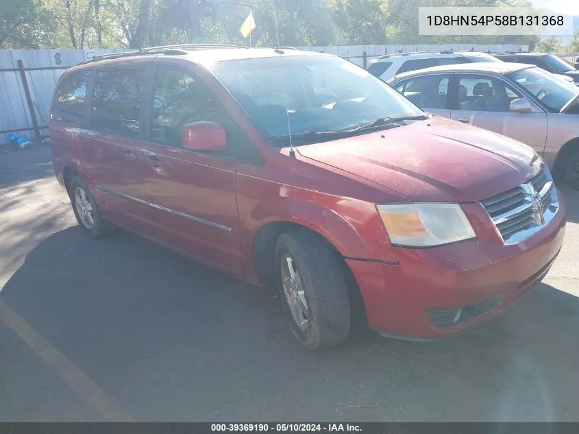 2008 Dodge Grand Caravan Sxt VIN: 1D8HN54P58B131368 Lot: 39369190