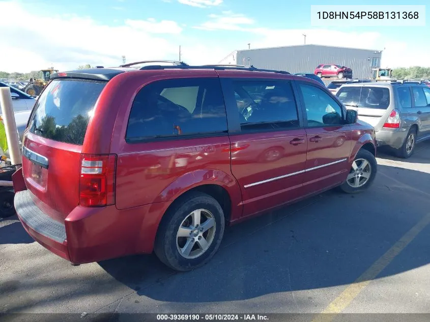 1D8HN54P58B131368 2008 Dodge Grand Caravan Sxt