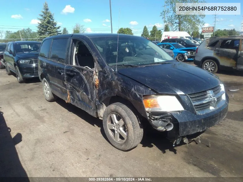 2008 Dodge Grand Caravan Sxt VIN: 2D8HN54P68R752880 Lot: 39382584