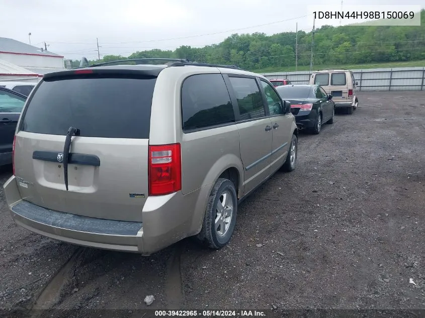 2008 Dodge Grand Caravan Se VIN: 1D8HN44H98B150069 Lot: 39422965