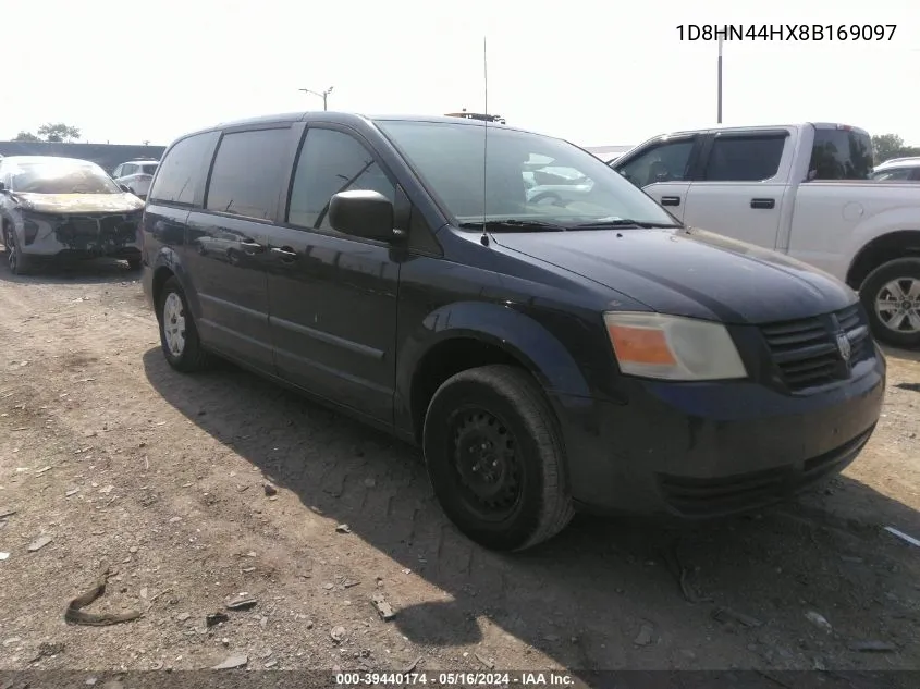 1D8HN44HX8B169097 2008 Dodge Grand Caravan Se