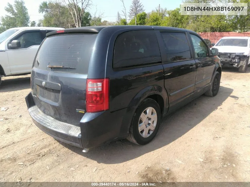 1D8HN44HX8B169097 2008 Dodge Grand Caravan Se