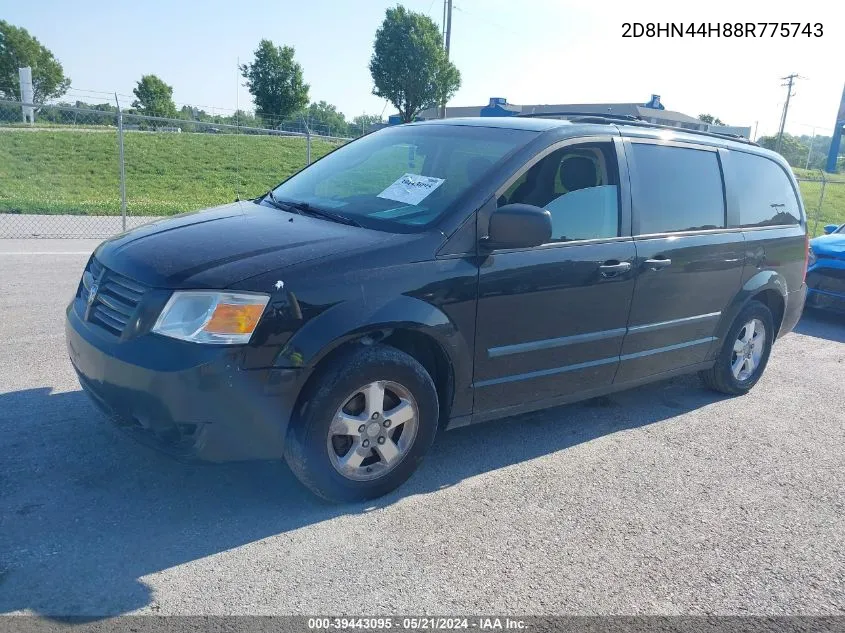 2D8HN44H88R775743 2008 Dodge Grand Caravan Se