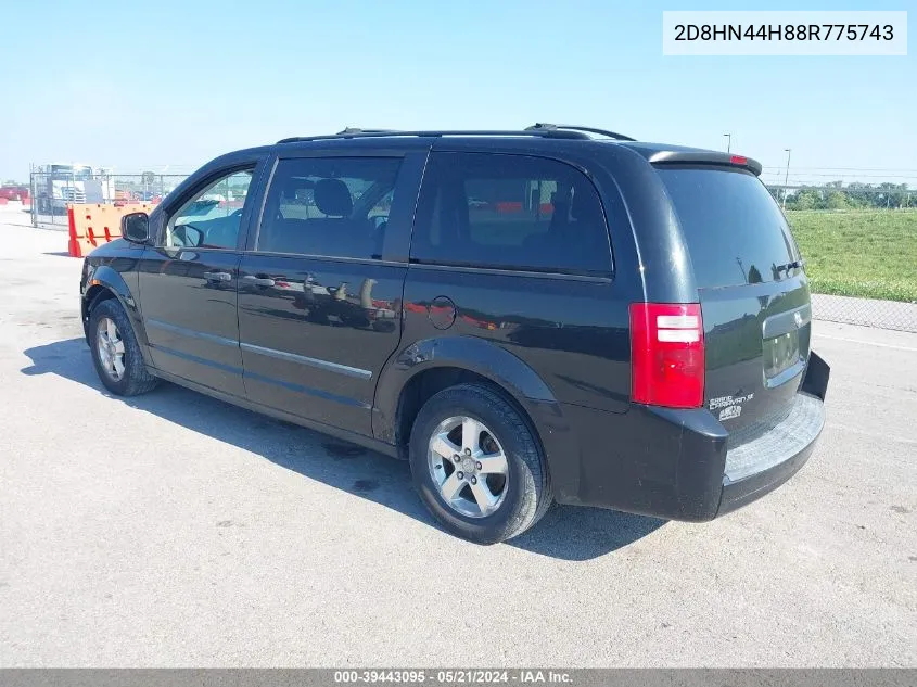 2D8HN44H88R775743 2008 Dodge Grand Caravan Se