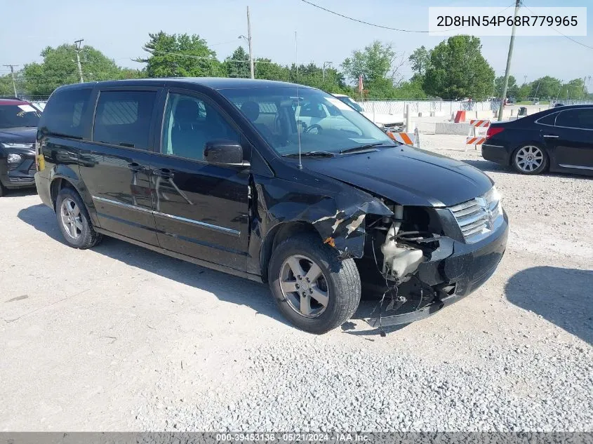 2008 Dodge Grand Caravan Sxt VIN: 2D8HN54P68R779965 Lot: 39453136