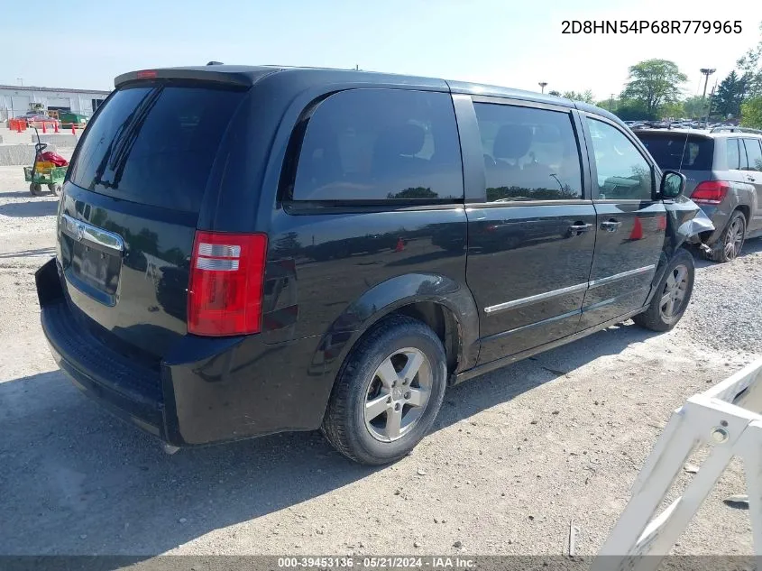 2008 Dodge Grand Caravan Sxt VIN: 2D8HN54P68R779965 Lot: 39453136