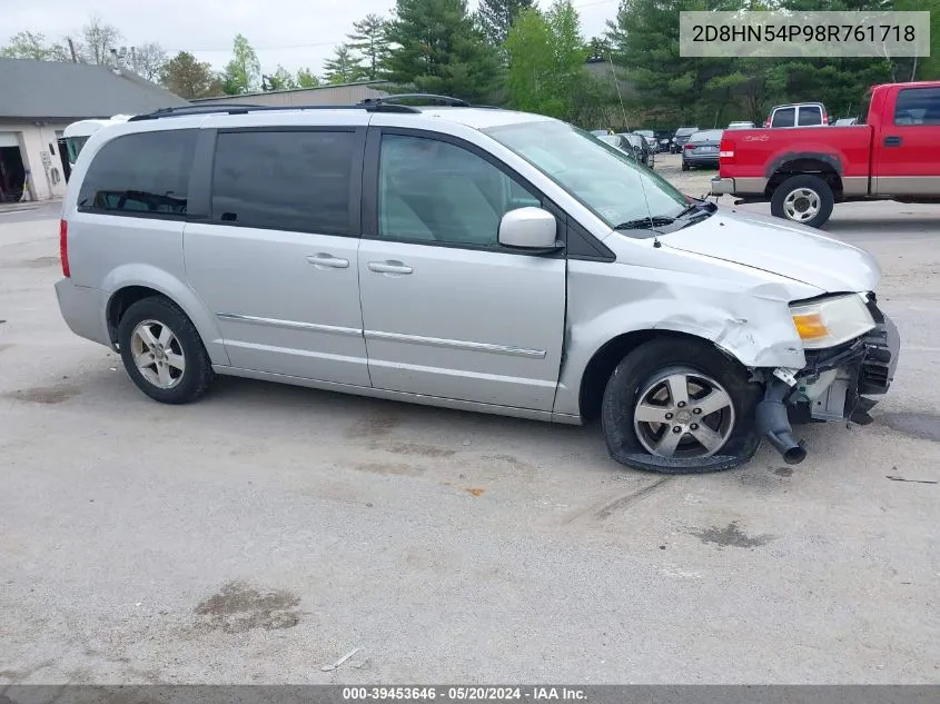 2D8HN54P98R761718 2008 Dodge Grand Caravan Sxt