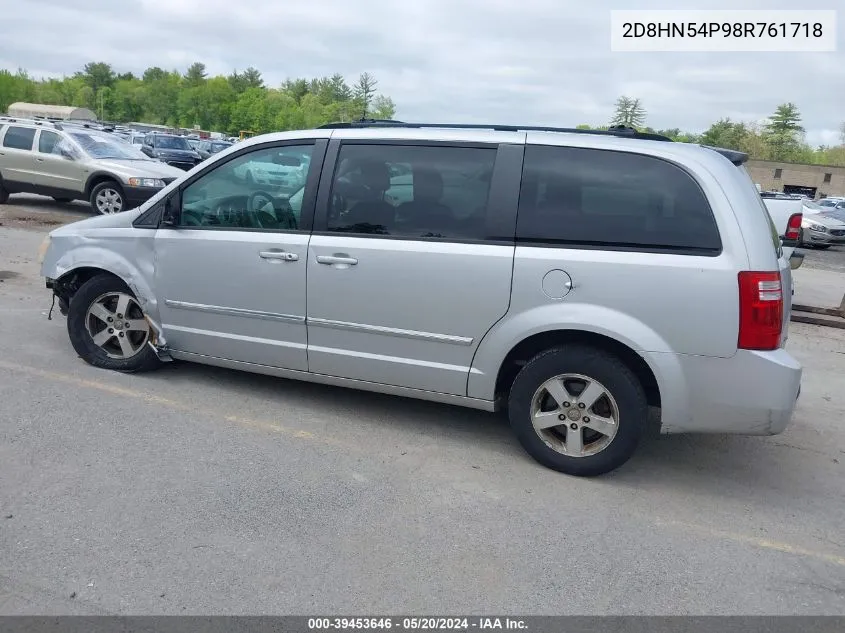 2D8HN54P98R761718 2008 Dodge Grand Caravan Sxt