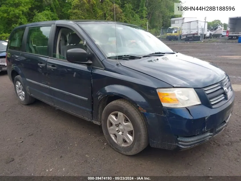 2008 Dodge Grand Caravan Se VIN: 1D8HN44H28B188596 Lot: 39474193